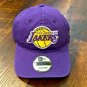 Lakers purple dad hat